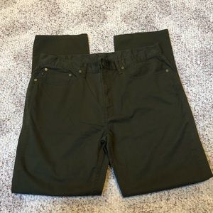 Polo green khaki pants 36x32